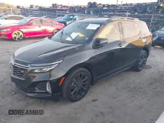 2023 Chevrolet Equinox RS with VIN 3GNAXMEG5PL144872, listed as a IAAI auction lot 41282266 with 48,323 mi miles. Bid and sale history available at carsss.com. Image 16.