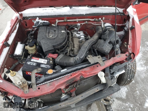 2002 Nissan Frontier XE with VIN 1N6DD26S72C302779, listed as a Copart auction lot 45683275 with 217,668 mi miles and Salvage title. Bid and sale history available at DreamBid. Image 11.