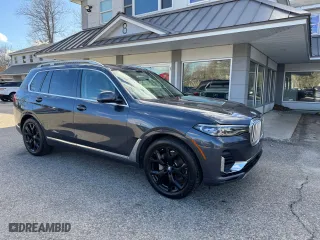 2019 BMW X7 xDrive40i with VIN 5UXCW2C55KLB44273, listed as a Copart auction lot 54593875 with 135,765 mi miles and Clean Title. Bid and sale history available at carsss.com. Image 1.