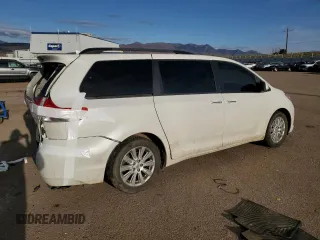 2014 Toyota Sienna Ltd with VIN 5TDDK3DC4ES077069, listed as a Copart auction lot 51639955 with 157,107 mi miles and Salvage Title. Bid and sale history available at carsss.com. Image 3.