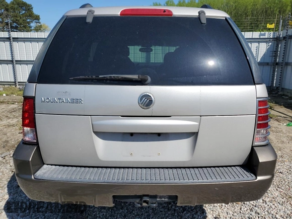 2004 Mercury Mountaineer Convenience с VIN 4M2ZU66K44UJ19279, выставлен на аукционе Copart как лот 51958385 с пробегом 205 221 миль миль и Списание • Salvage title. История ставок и продаж доступна на DreamBid. Изображение 6.