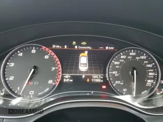 2014 Audi S6 Prestige with VIN WAUF2AFC2EN091453, listed as a Copart auction lot 43369445 with 111,502 mi miles and Salvage Title. Bid and sale history available at carsss.com. Image 9.