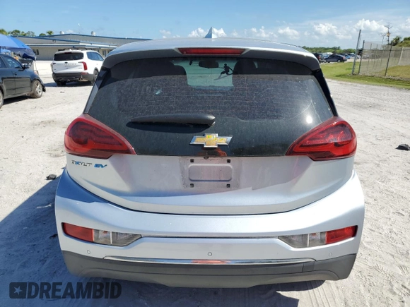 2017 Chevrolet Bolt EV LT with VIN 1G1FW6S09H4143860, listed as a Copart auction lot 61221355 with 115,274 mi miles and Non repairable. Bid and sale history available at DreamBid. Image 6.
