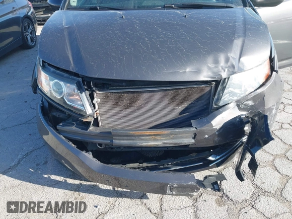 2016 Honda Odyssey EX-L with VIN 5FNRL5H61GB110300, listed as a IAAI auction lot 41949148 with 154,677 mi miles. Bid and sale history available at carsss.com. Image 6.