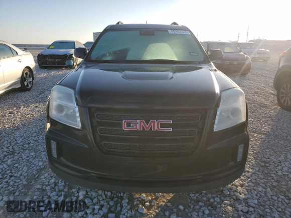 2017 GMC Terrain SLE with VIN 2GKFLTE37H6262823, listed as a Copart auction lot 45183345 with 106,166 mi miles and Salvage Title. Bid and sale history available at carsss.com. Image 5.
