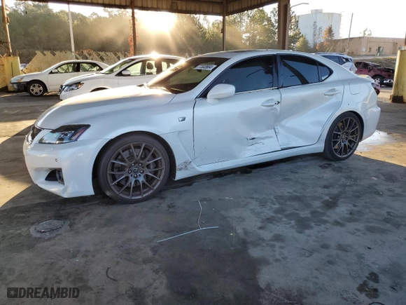 2010 Lexus IS F with VIN JTHBP5C2XA5007698, listed as a Copart auction lot 77333904 with NaN miles and Salvage Title. Bid and sale history available at carsss.com. Image 1.