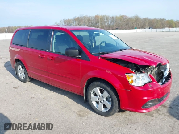 2013 Dodge Grand Caravan SE with VIN 2C4RDGBG9DR723999, listed as a IAAI auction lot 41993367 with 177,549 mi miles and . Bid and sale history available at DreamBid. Image 1.