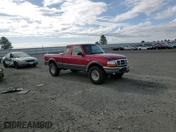 1998 Ford Ranger XL with VIN 1FTZR15X6WPB01133, listed as a Copart auction lot 57138665 with 147,672 mi miles and Salvage title. Bid and sale history available at DreamBid. Image 13.