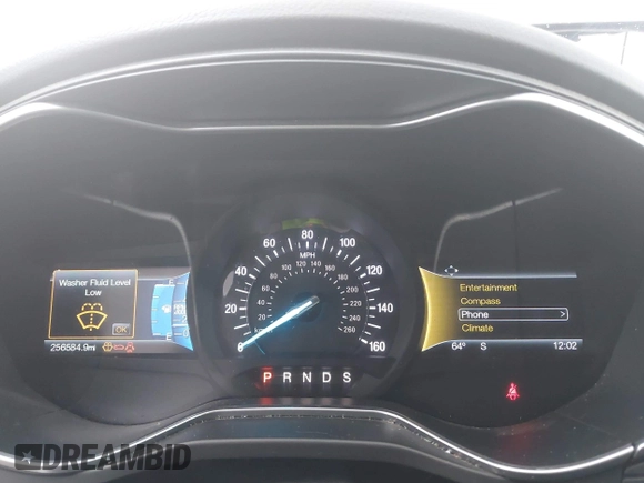 2016 Ford Fusion Titanium with VIN 3FA6P0K97GR118922, listed as a IAAI auction lot 42121212 with 256,584 mi miles and . Bid and sale history available at DreamBid. Image 7.