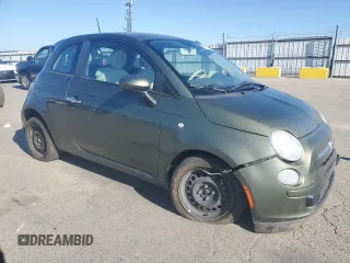 2013 FIAT 500 Pop with VIN 3C3CFFAR3DT544890, listed as a Copart auction lot 88313705 with 184,637 mi miles and Salvage Title. Bid and sale history available at carsss.com. Image 4.