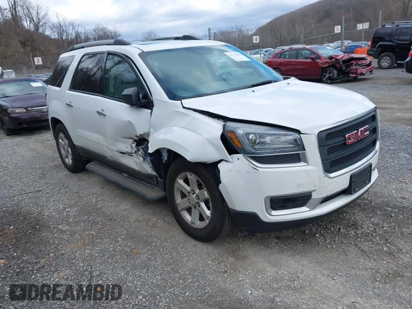 2016 GMC Acadia SLE with VIN 1GKKVPKD4GJ269825, listed as a IAAI auction lot 41733630 with 85,024 mi miles and . Bid and sale history available at carsss.com. Image 1.