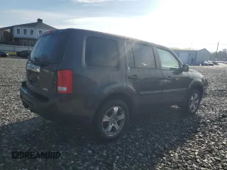 2012 Honda Pilot EX with VIN 5FNYF4H4XCB023484, listed as a Copart auction lot 51081405 with 184,056 mi miles and Clean Title. Bid and sale history available at DreamBid. Image 3.
