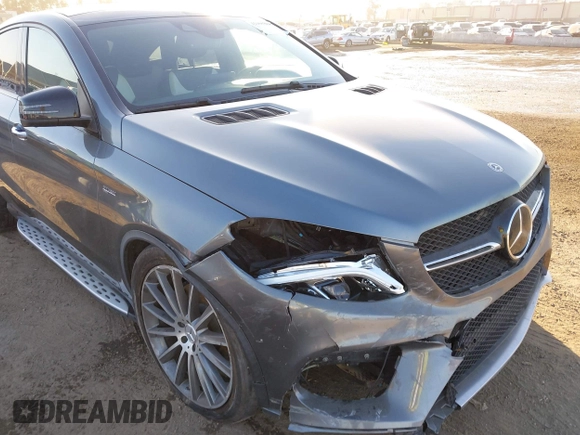 2017 Mercedes-Benz GLE 43 AMG with VIN 4JGED6EB2HA082208, listed as a IAAI auction lot 41166219 with 89,803 mi miles and . Bid and sale history available at DreamBid. Image 6.