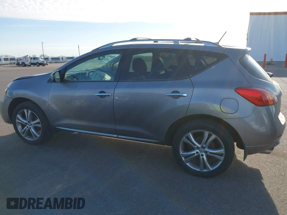 2009 Nissan Murano SL with VIN JN8AZ18W09W154845, listed as a IAAI auction lot 41379554 with 156,194 mi miles and . Bid and sale history available at DreamBid. Image 15.