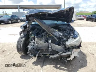 2014 Infiniti Q50 Premium with VIN JN1BV7AP1EM688303, listed as a Copart auction lot 60637845 with 160,017 mi miles and Salvage title. Bid and sale history available at DreamBid. Image 5.