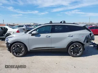 2024 Kia Sportage SX-Prestige with VIN 5XYK53DF3RG233940, listed as a IAAI auction lot 41643523 with 1,018 mi miles and . Bid and sale history available at carsss.com. Image 15.