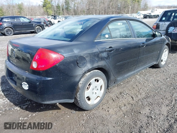 2007 Pontiac G6 1SV Value Leader with VIN 1G2ZF58B874116207, listed as a IAAI auction lot 41841397 with 98,736 mi miles. Bid and sale history available at carsss.com. Image 4.