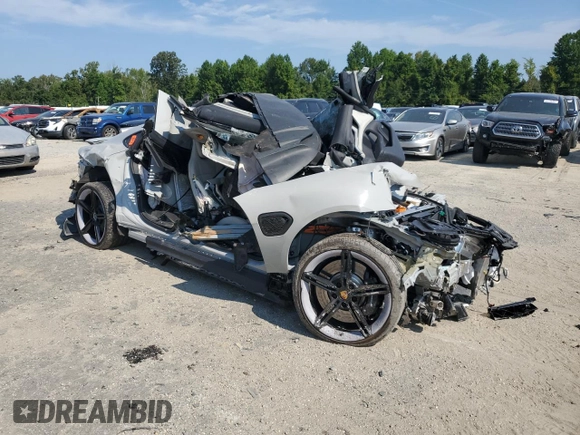 2024 Porsche Taycan 4S with VIN WP0AB2Y12RSA35554, listed as a Copart auction lot 69271334 with Not provided miles and Salvage title. Bid and sale history available at DreamBid. Image 4.