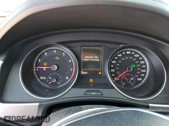 2018 Volkswagen Atlas SE z VIN 1V2PR2CA4JC517935, wystawiony jako Copart lot #49287465 z przebiegiem 88 907 mil mil oraz Szkoda całkowita • Salvage title. Historia ofert i sprzedaży dostępna na DreamBid. Obrazek 9.