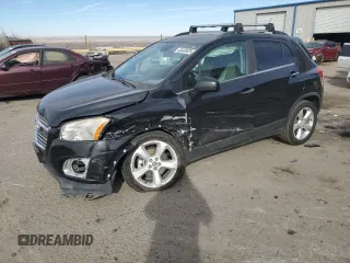 2015 Chevrolet Trax LTZ with VIN 3GNCJTSB9FL243187, listed as a Copart auction lot 43400625 with 111,296 mi miles and Salvage Title. Bid and sale history available at carsss.com. Image 1.