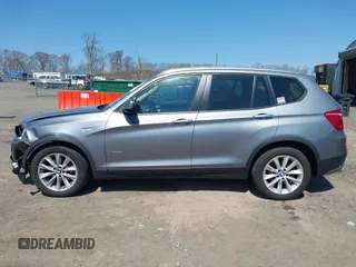 2014 BMW X3 xDrive28i with VIN 5UXWX9C54E0D24997, listed as a IAAI auction lot 42026278 with 94,383 mi miles and . Bid and sale history available at DreamBid. Image 14.