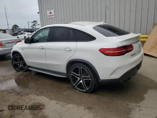 2019 Mercedes-Benz GLE 43 AMG with VIN 4JGED6EB7KA153944, listed as a Copart auction lot 50173945 with 118,802 mi miles and Salvage title. Bid and sale history available at DreamBid. Image 2.