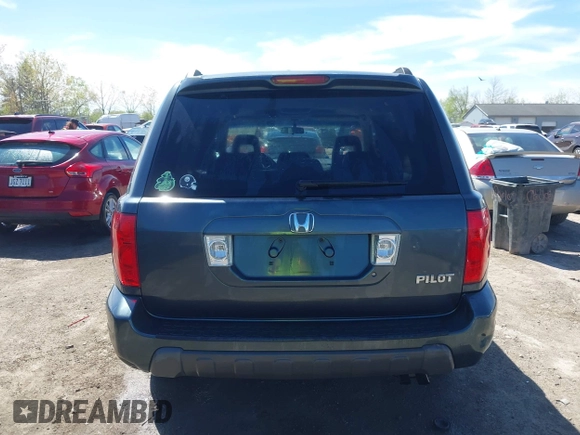 2005 Honda Pilot EX-L with VIN 2HKYF18625H515771, listed as a IAAI auction lot 42152527 with 293,380 mi miles and . Bid and sale history available at DreamBid. Image 16.