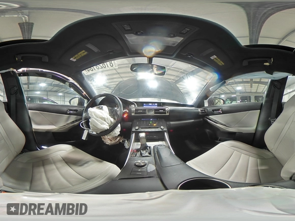 2015 Lexus IS 350 with VIN JTHCE1D29F5010035, listed as a Copart auction lot 81628184 with 121,441 mi miles and Salvage Title. Bid and sale history available at carsss.com. Image 14.