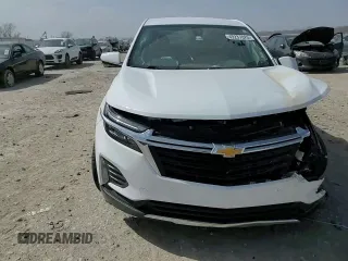 2022 Chevrolet Equinox LT with VIN 3GNAXKEV8NL154716, listed as a Copart auction lot 49237025 with 47,058 mi miles and Salvage Title. Bid and sale history available at DreamBid. Image 11.