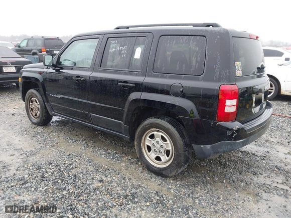 2016 Jeep Patriot Sport with VIN 1C4NJPBAXGD735637, listed as a IAAI auction lot 41745803 with 160,229 mi miles. Bid and sale history available at carsss.com. Image 3.