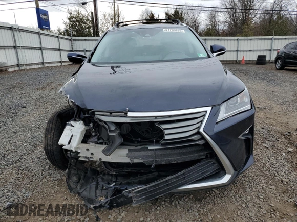 2019 Lexus RX 450h z VIN 2T2BGMCA3KC030968, wystawiony jako Copart lot #47703885 z przebiegiem 83 018 mil mil oraz Szkoda całkowita • Salvage title. Historia ofert i sprzedaży dostępna na DreamBid. Obrazek 5.