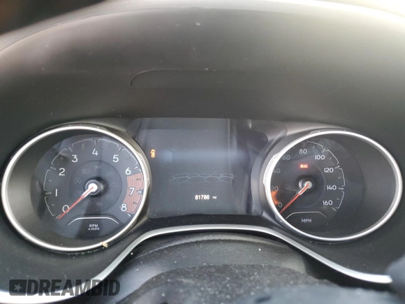 2018 Jeep Compass Limited with VIN 3C4NJCCB2JT309071, listed as a Copart auction lot 46418335 with 81,786 mi miles and Clean Title. Bid and sale history available at carsss.com. Image 9.