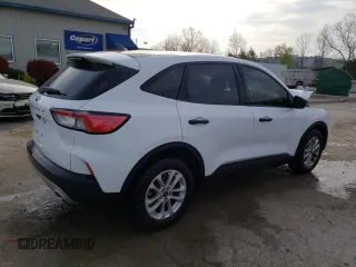 2022 Ford Escape S with VIN 1FMCU0F65NUA07907, listed as a Copart auction lot 52631895 with 43,363 mi miles and Salvage title. Bid and sale history available at DreamBid. Image 3.