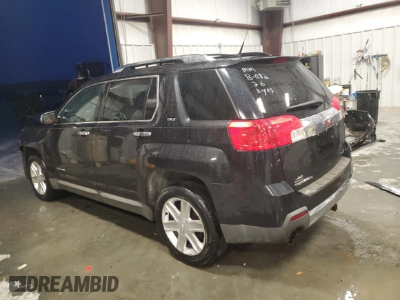 2011 GMC Terrain SLT-2 with VIN 2CTFLXE58B6238319, listed as a Copart auction lot 45166035 with 210,014 mi miles and Salvage Title. Bid and sale history available at carsss.com. Image 2.