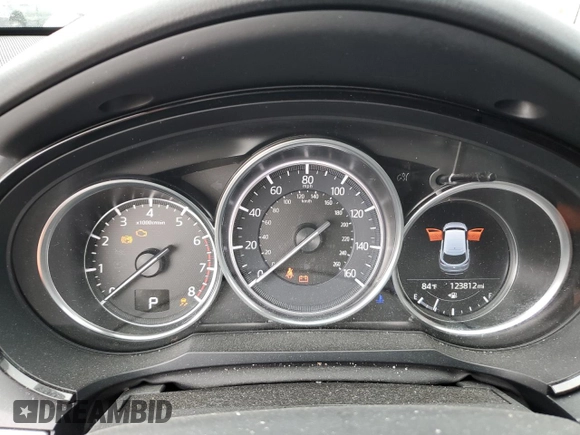 2018 Mazda CX-9 Signature with VIN JM3TCBEY8J0205427, listed as a Copart auction lot 55131585 with 123,812 mi miles and Salvage title. Bid and sale history available at DreamBid. Image 9.