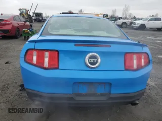 2010 Ford Mustang GT with VIN 1ZVBP8CH8A5173058, listed as a Copart auction lot 44404445 with 75,957 mi miles and Salvage Title. Bid and sale history available at carsss.com. Image 6.
