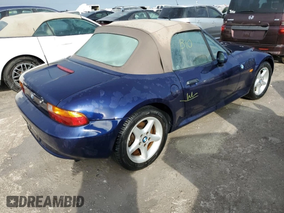 1997 BMW 3 Series 2.8L with VIN 4USCJ3323VLC04187, listed as a Copart auction lot 75280684 with 0 mi miles and Non Repairable. Bid and sale history available at carsss.com. Image 3.