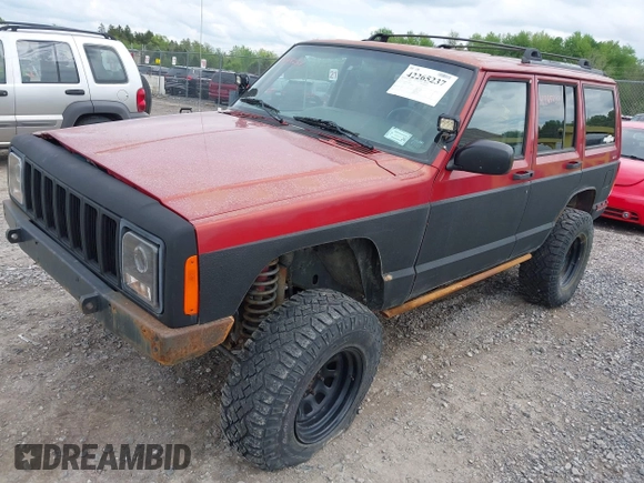 1999 Jeep Cherokee Sport with VIN 1J4FF68SXXL670160, listed as a IAAI auction lot 42265237 with 197,390 mi miles and . Bid and sale history available at DreamBid. Image 2.