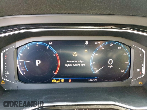 2019 Volkswagen Jetta SEL with VIN 3VWEB7BU0KM259867, listed as a Copart auction lot 56995055 with 64,526 mi miles and Salvage title. Bid and sale history available at DreamBid. Image 9.