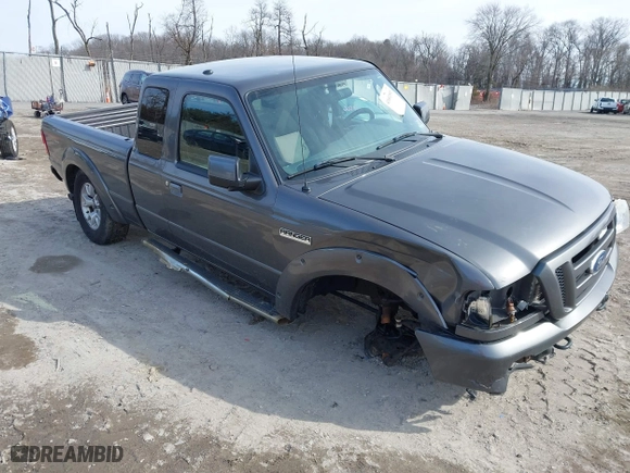 2011 Ford Ranger XLT with VIN 1FTLR4FE6BPA75535, listed as a IAAI auction lot 41601891 with 121,326 mi miles. Bid and sale history available at carsss.com. Image 1.