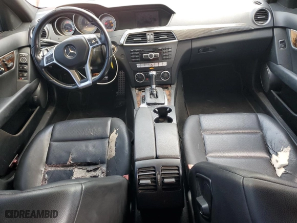 2012 Mercedes-Benz C-Class C 250 Sport with VIN WDDGF4HB2CR223639, listed as a Copart auction lot 54445755 with 127,613 mi miles and Clean Title. Bid and sale history available at carsss.com. Image 8.