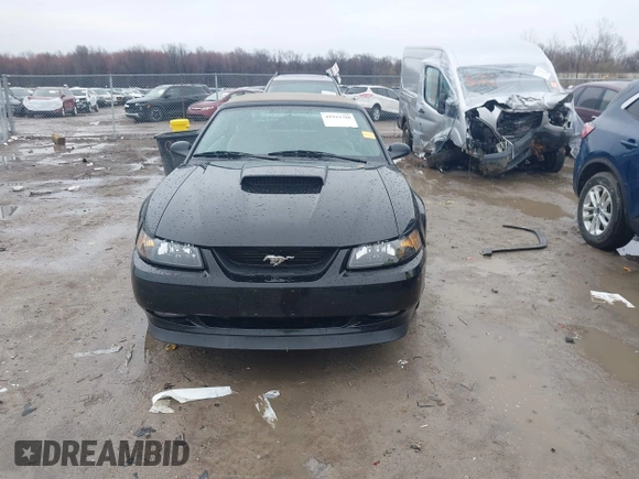 2001 Ford Mustang GT Deluxe with VIN 1FAFP45X51F164819, listed as a IAAI auction lot 41944790 with 25,144 mi miles. Bid and sale history available at carsss.com. Image 12.