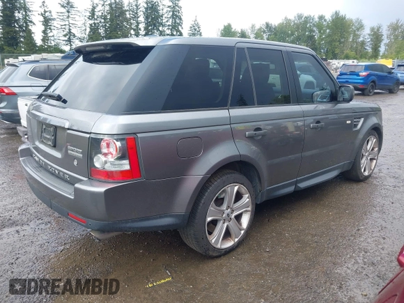 2011 Land Rover Range Rover Sport SC with VIN SALSH2E48BA297291, listed as a IAAI auction lot 42316726 with 123,995 mi miles and . Bid and sale history available at DreamBid. Image 4.