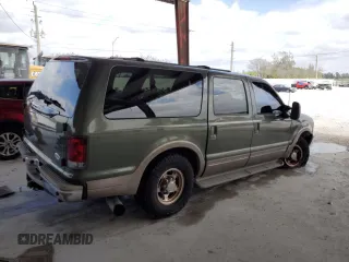 2003 Ford Excursion z VIN 1FMNU44FX3EA92379, wystawiony jako Copart lot #53122515 z przebiegiem 197 749 mil mil oraz Szkoda całkowita • Salvage title. Historia ofert i sprzedaży dostępna na DreamBid. Obrazek 3.