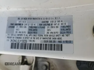 2020 Mazda CX-30 Select with VIN 3MVDMACL6LM139339, listed as a Copart auction lot 49858525 with 51,330 mi miles and Salvage title. Bid and sale history available at DreamBid. Image 14.
