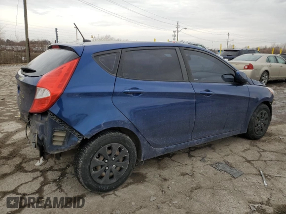 2016 Hyundai Accent SE with VIN KMHCT5AE4GU270116, listed as a Copart auction lot 46156895 with 120,137 mi miles and Clean Title. Bid and sale history available at carsss.com. Image 3.