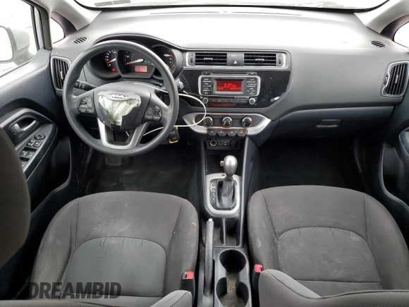 2017 Kia Rio LX with VIN KNADM4A37H6013291, listed as a Copart auction lot 50388275 with 76,364 mi miles and Salvage Title. Bid and sale history available at carsss.com. Image 8.