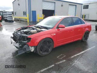 2008 Audi A4 2.0T with VIN WAUAF78E38A051961, listed as a Copart auction lot 86548634 with 170,675 mi miles and Salvage Title. Bid and sale history available at carsss.com. Image 1.