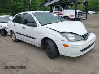 2002 Ford Focus LX with VIN 1FAFP33P42W350981, listed as a IAAI auction lot 42245449 with Not Provided miles and . Bid and sale history available at DreamBid. Image 1.