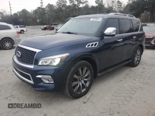 2017 Infiniti QX80 with VIN JN8AZ2NF3H9644669, listed as a Copart auction lot 44648645 with 144,021 mi miles and Clean Title. Bid and sale history available at carsss.com. Image 1.